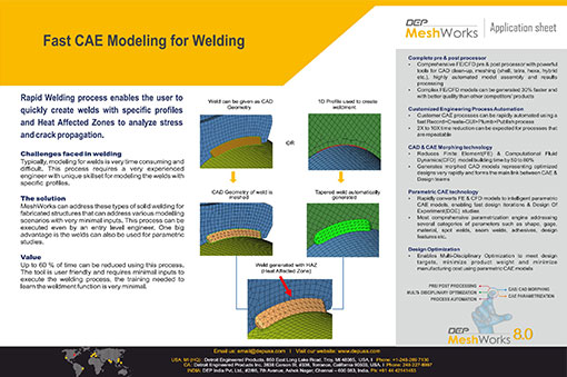 Fast CAE Modeling for Welding