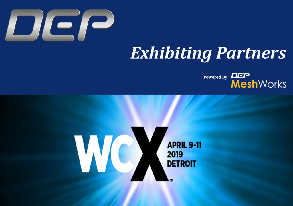 Exhibiting sponsors SAE WCX 2019 in Detroit